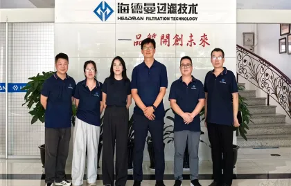 Jiangsu Modern Group odwiedza Naczelnika Inżynieryjnego Filtracji Maszyn na nowy rozdział we współpracy